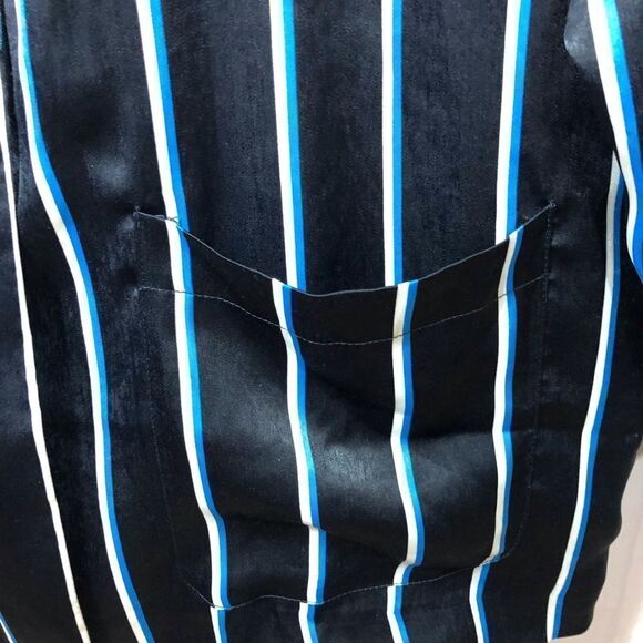 New Worthington Dark Navy Striped Blazer - Picture 8 of 16